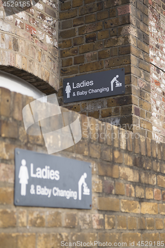 Image of Ladies Toilet Sign