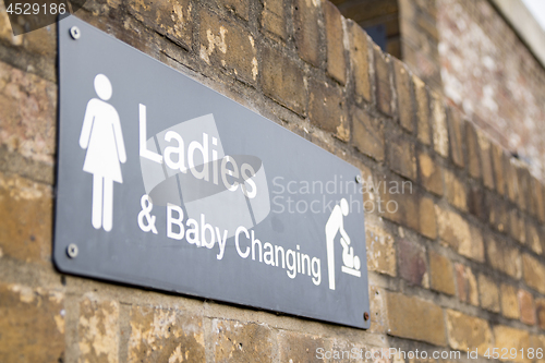 Image of Ladies Toilet Sign