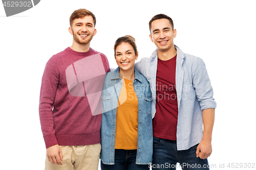 Image of group of smiling friends