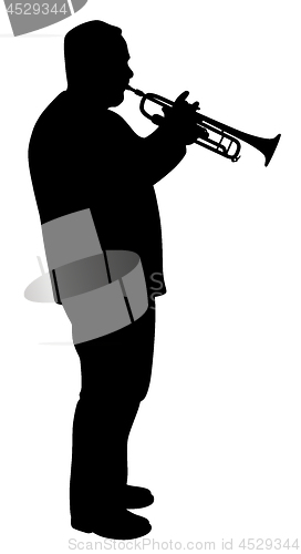 Image of Man playing trumpet