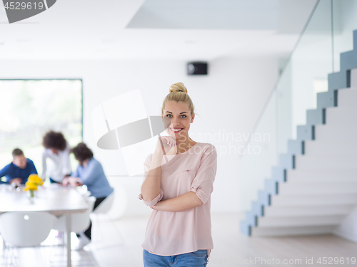 Image of Portrait of successful Businesswoman