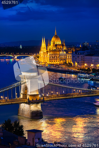 Image of Parliament and Bridges