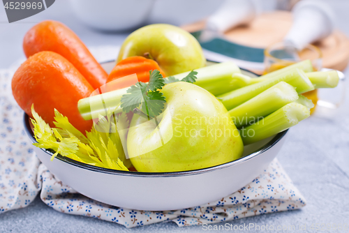 Image of ingredients for salad