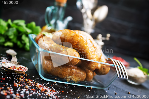 Image of chicken sausages