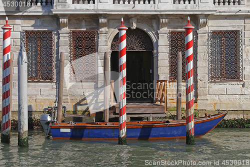 Image of Moored Boat