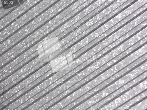 Image of Metal sheet - galvanized