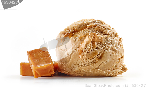 Image of caramel ice cream