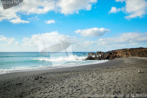 Image of Beautiful landscape of Lanzarote Island