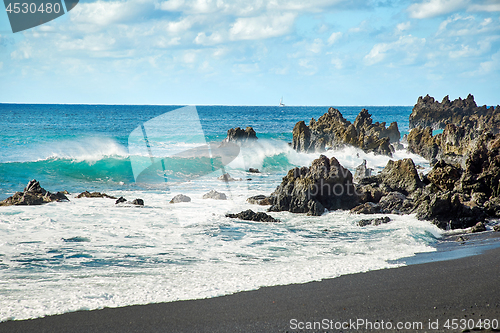 Image of Beautiful landscape of Lanzarote Island