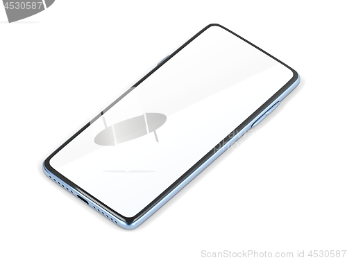 Image of Smartphone with blank display