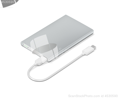 Image of Silver power bank