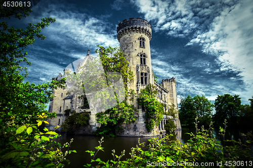 Image of Fairytale ruin of a french castle