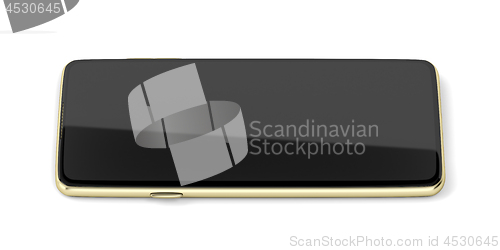 Image of Gold smartphone