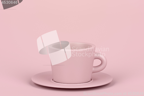 Image of Pink coffee cup