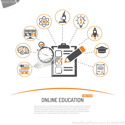 Image of Online Education Concept