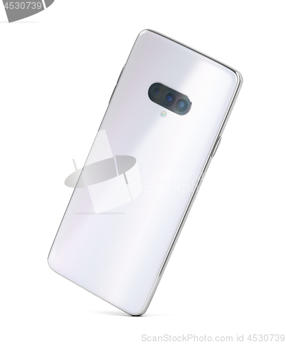 Image of Smartphone with triple camera