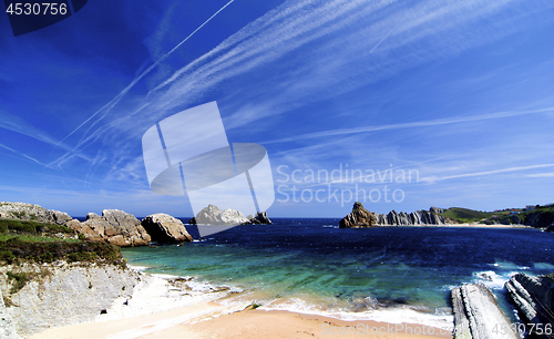 Image of Playa De Cerrias, Cantabria, Spain