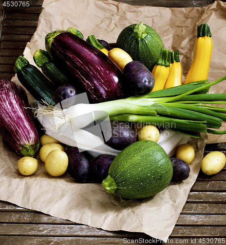 Image of Heap of Colorful Vegetables