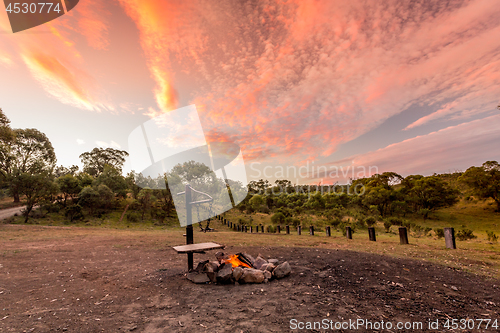 Image of Camping in the Australian outback