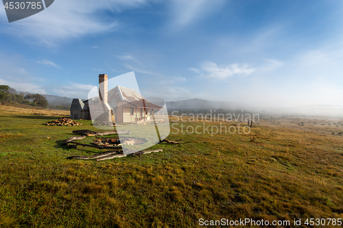 Image of Old homestead in rural  bushland