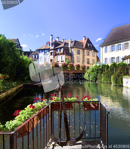 Image of Colorful View of Colmar, France