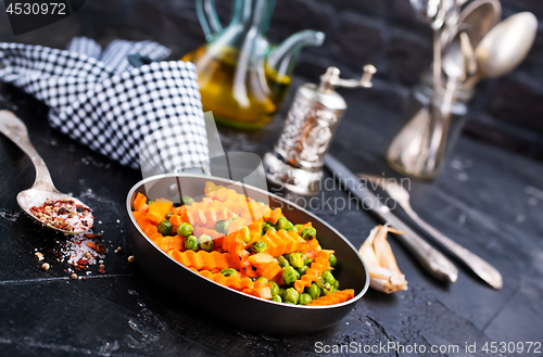 Image of fried corn with carrot