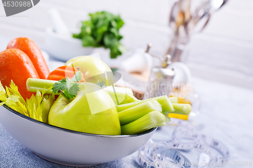 Image of ingredients for salad