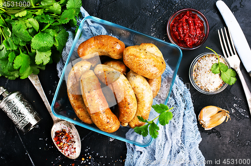 Image of chicken sausages