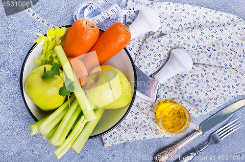 Image of ingredients for salad