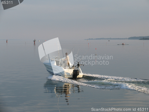 Image of Trolling boat