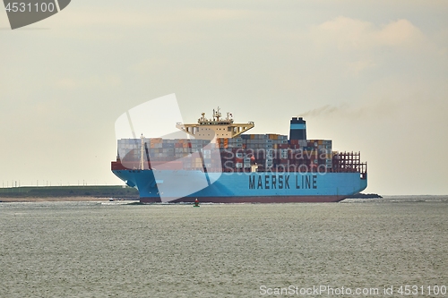 Image of Huge Container Ship