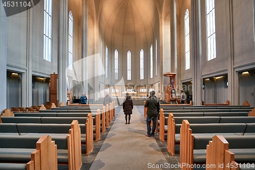 Image of Modern Cathedral Interior