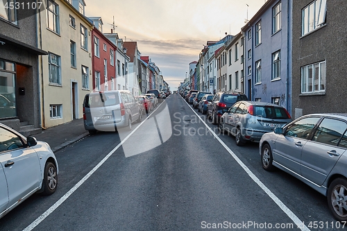 Image of Townhouses in Reykjavik, Iceland