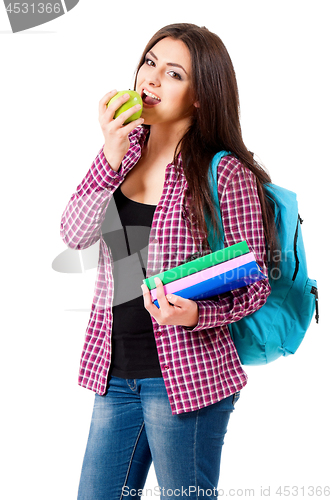 Image of Teen girl student