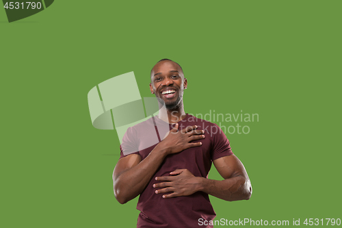 Image of Winning success man happy ecstatic celebrating being a winner. Dynamic energetic image of male model