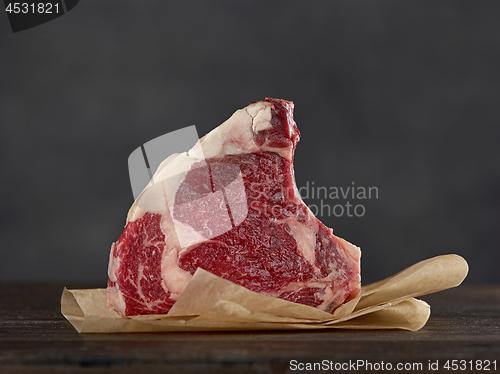 Image of fresh raw beef steak meat