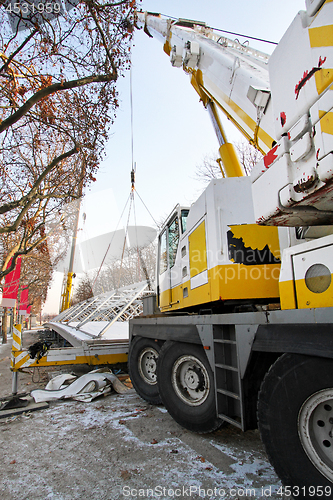 Image of Crane Truck Lift