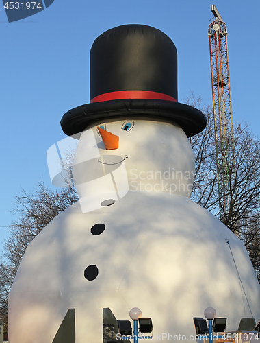 Image of Inflatable Snowman