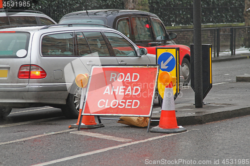 Image of Road Ahead Closed