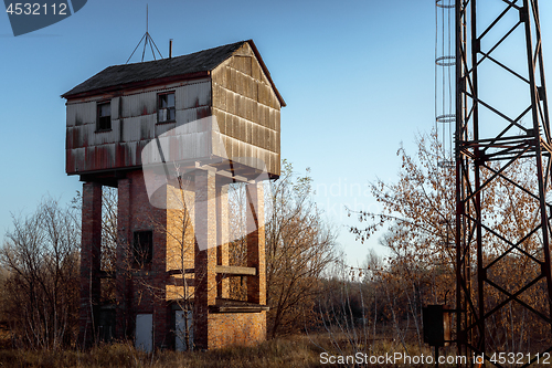 Image of Small house on coluimns