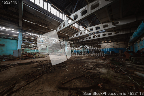 Image of Building interior in Jupiter Factory, Chernobyl Exclusion Zone 2019