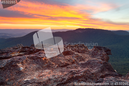 Image of Blue Mountains Australia landscape