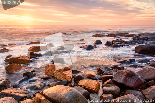 Image of Coastal views from stoney shores of south coast