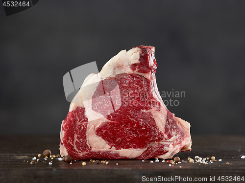 Image of fresh raw beef steak