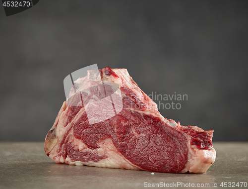 Image of fresh raw beef steak meat