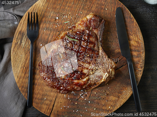 Image of grilled beef steak