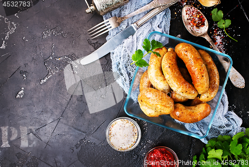 Image of chicken sausages