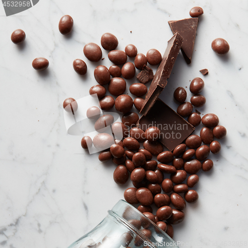 Image of sweet chocolate balls