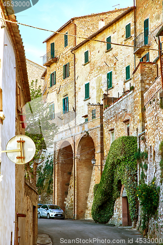 Image of Street view of Montepulciano, Italy