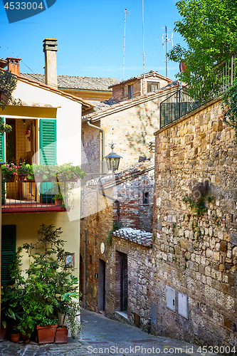 Image of Street view of Montepulciano, Italy